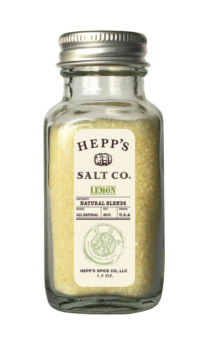 Lemon Sea Salt - HEPPS SALT CO. 