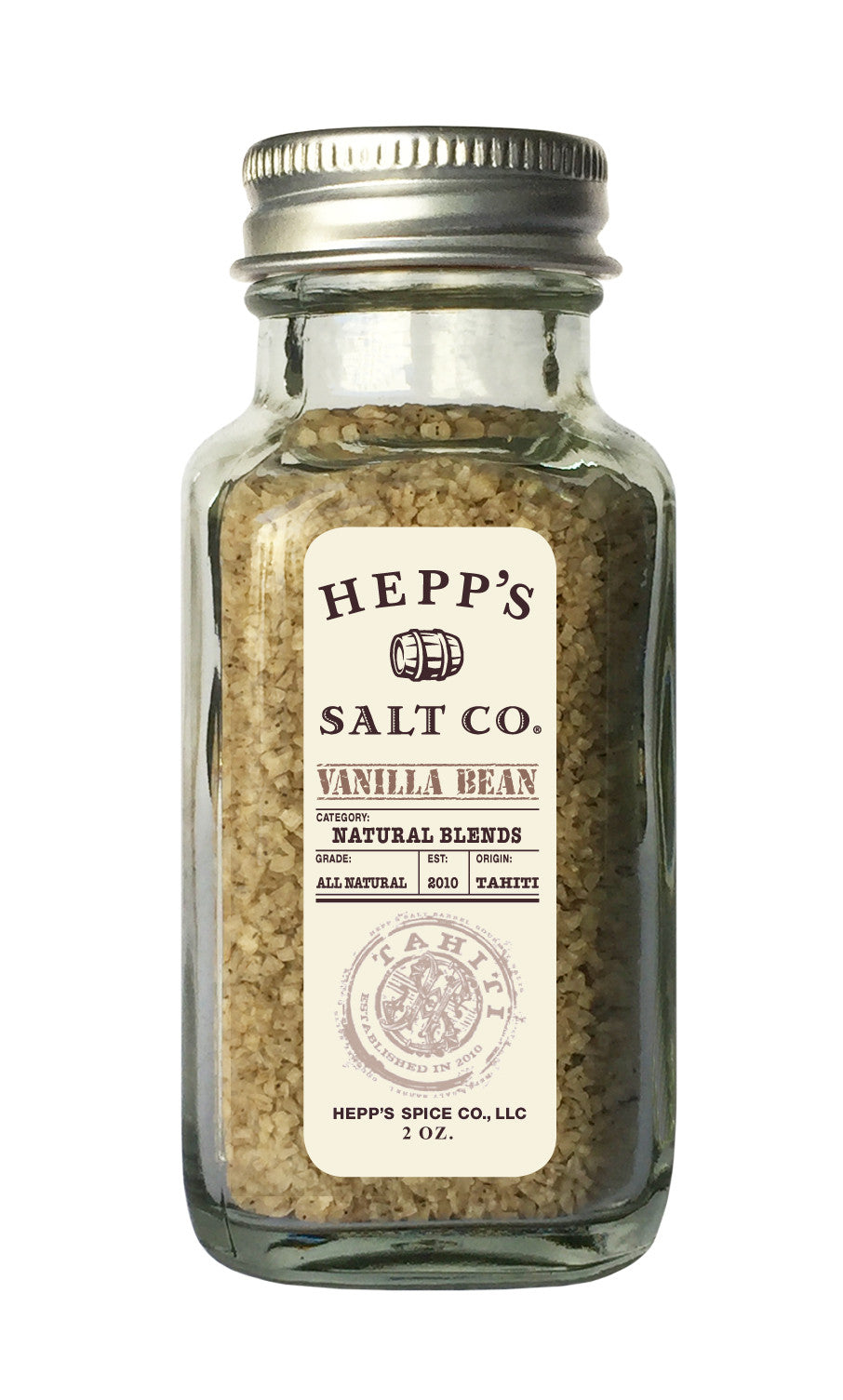 Vanilla Bean Sea Salt - HEPPS SALT CO.