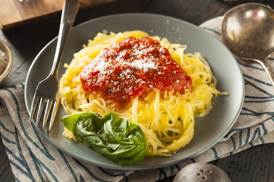 SPAGHETTI SQUASH PASTA MARINARA