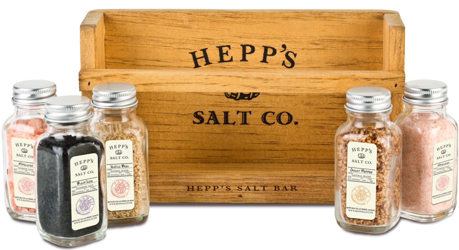 CUSTOMIZE Your Own Salt Stand 5 Pack - HEPPS SALT CO. 