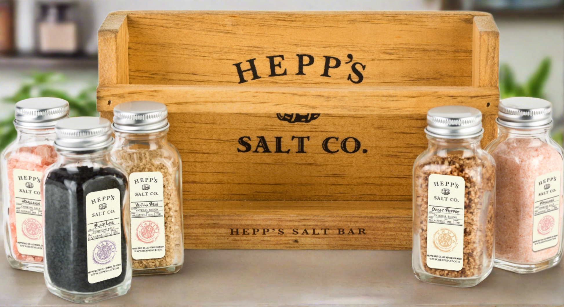 CUSTOMIZE Your Own Salt Stand 5 Pack - HEPPS SALT CO. 