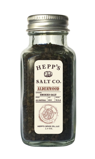 Alderwood Smoked Sea Salt - HEPPS SALT CO. 