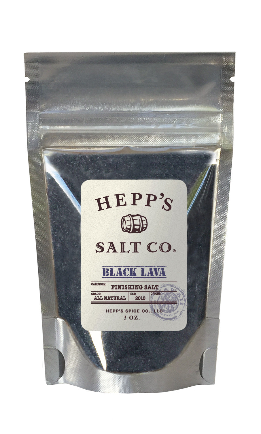 Black Lava Sea Salt - HEPPS SALT CO. 