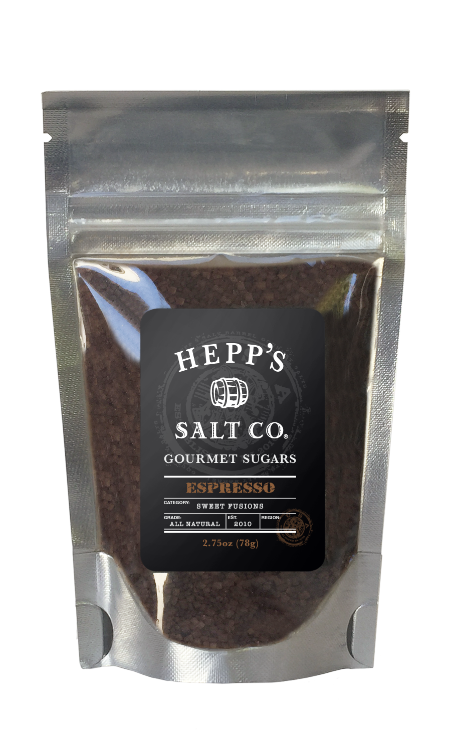 Espresso Cane Sugar - HEPPS SALT CO. 