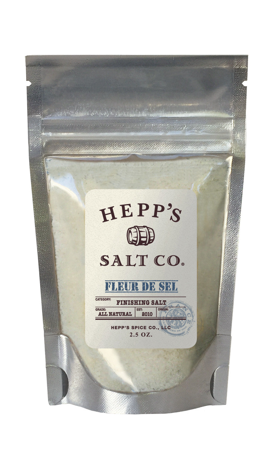 Fleur De Sel Sea Salt - HEPPS SALT CO. 