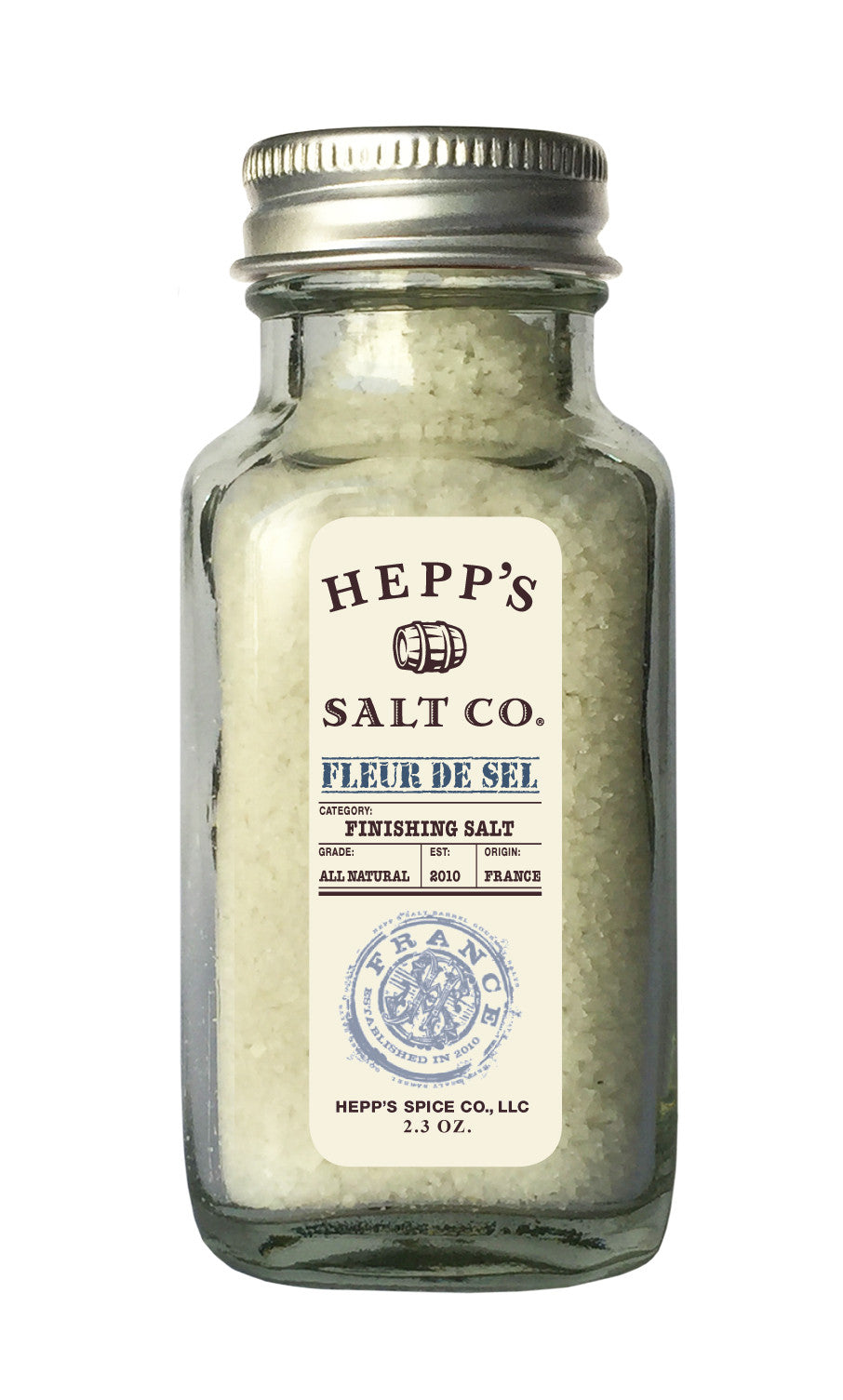 Fleur De Sel Sea Salt - HEPPS SALT CO. 