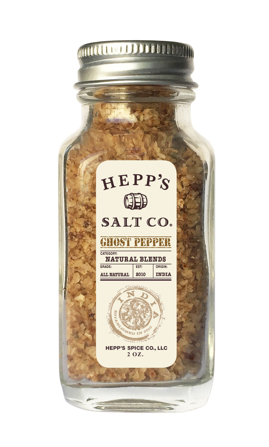 Ghost Pepper Sea Salt - HEPPS SALT CO. 