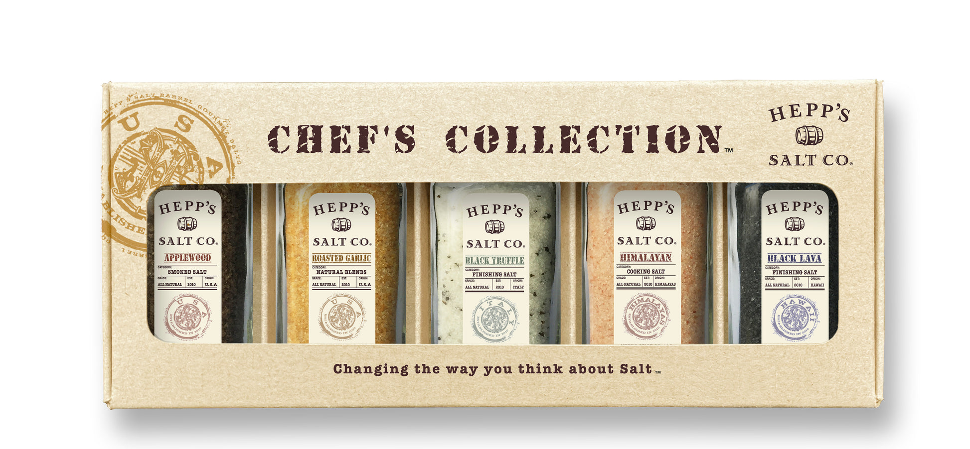 Chef's Collection Gift Box - HEPPS SALT CO. 