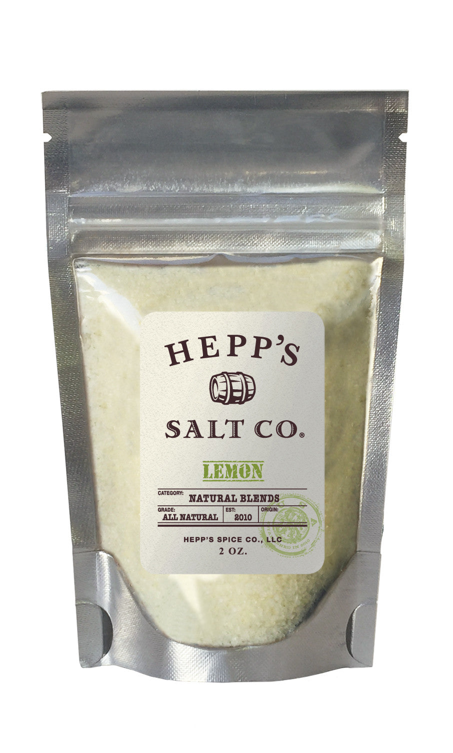 Lemon Sea Salt - HEPPS SALT CO. 