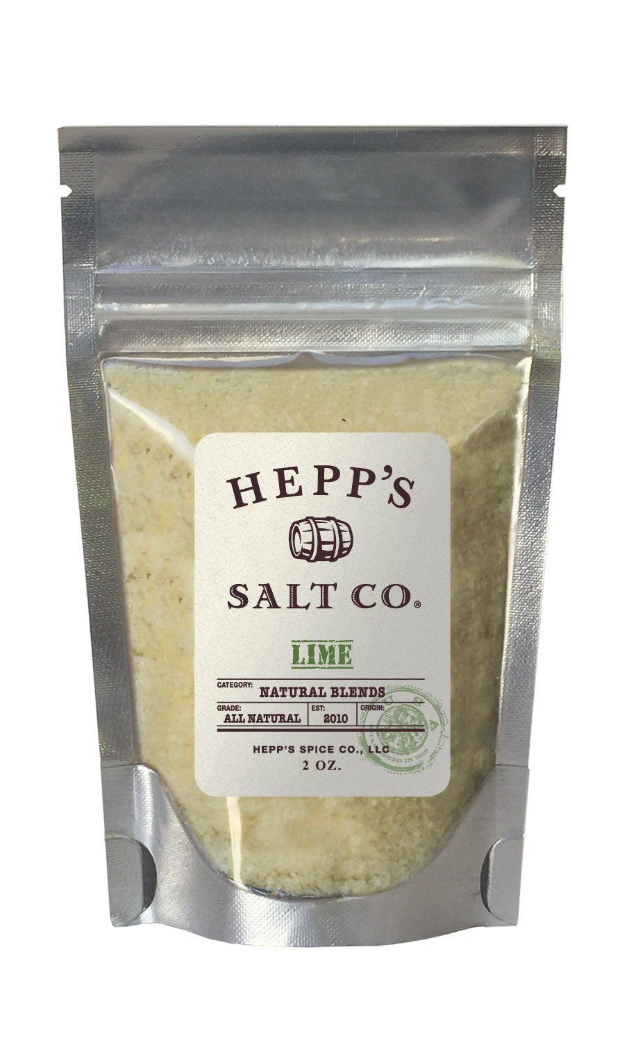 Lime Sea Salt - HEPPS SALT CO. 