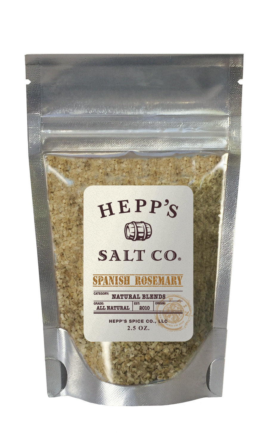 Spanish Rosemary Sea Salt - HEPPS SALT CO. 