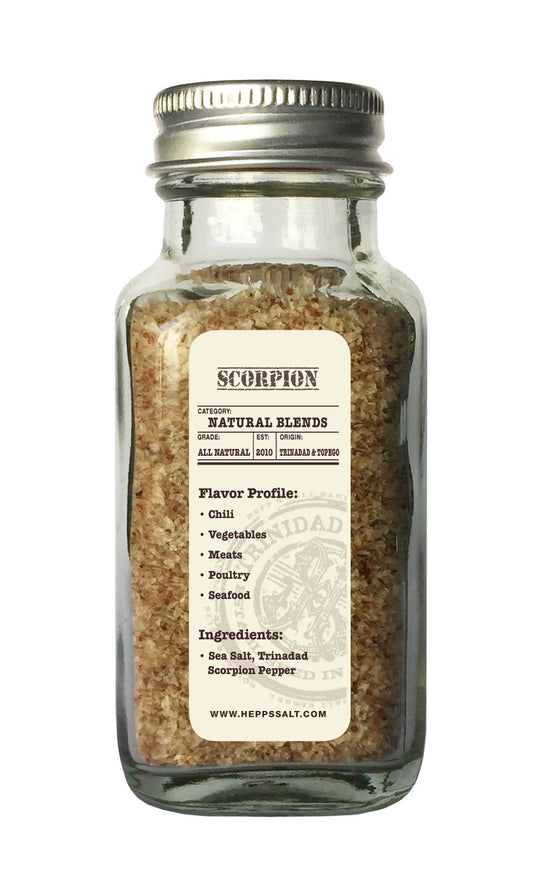 Scorpion Sea Salt - HEPPS SALT CO. 