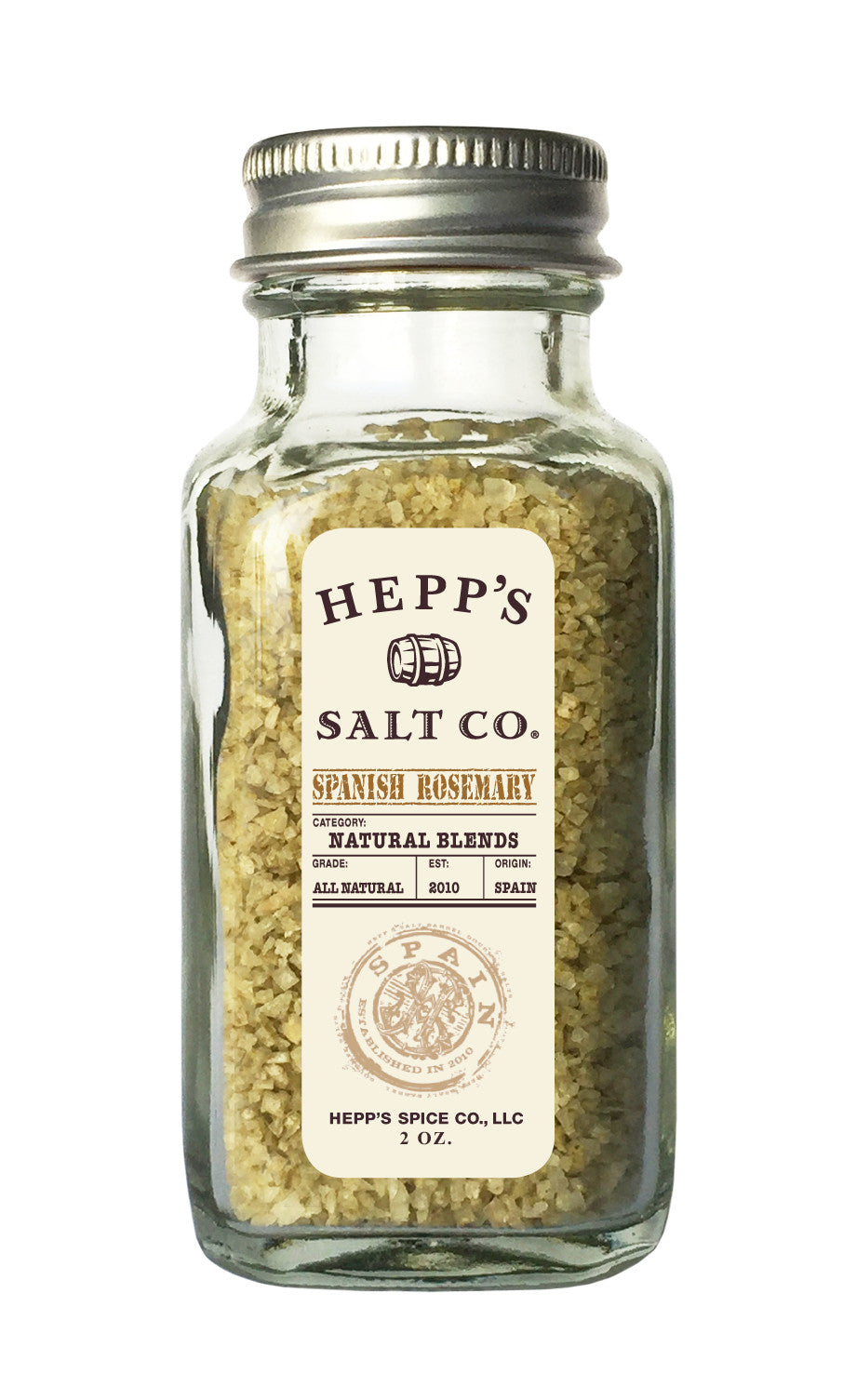 Spanish Rosemary Sea Salt - HEPPS SALT CO. 