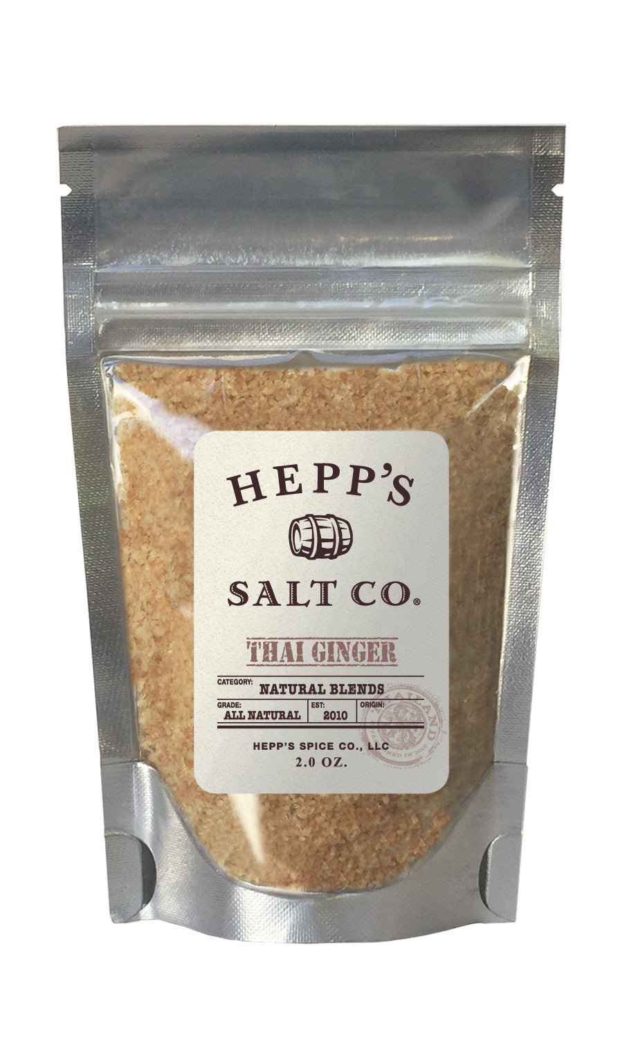 Thai Ginger Sea Salt - HEPPS SALT CO. 