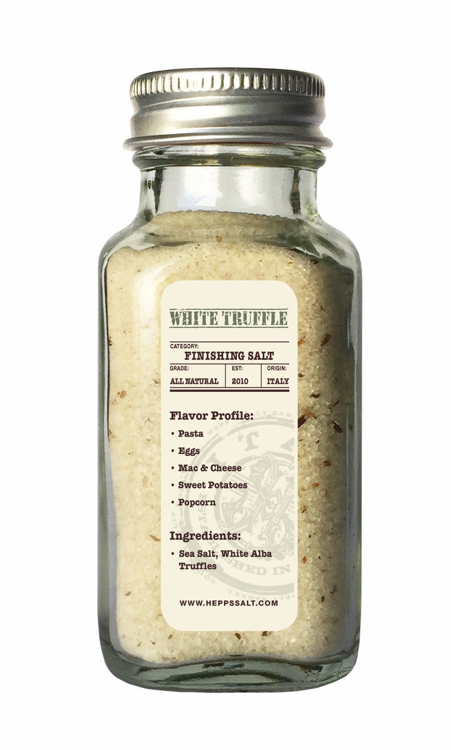 White Truffle Sea Salt - HEPPS SALT CO. 