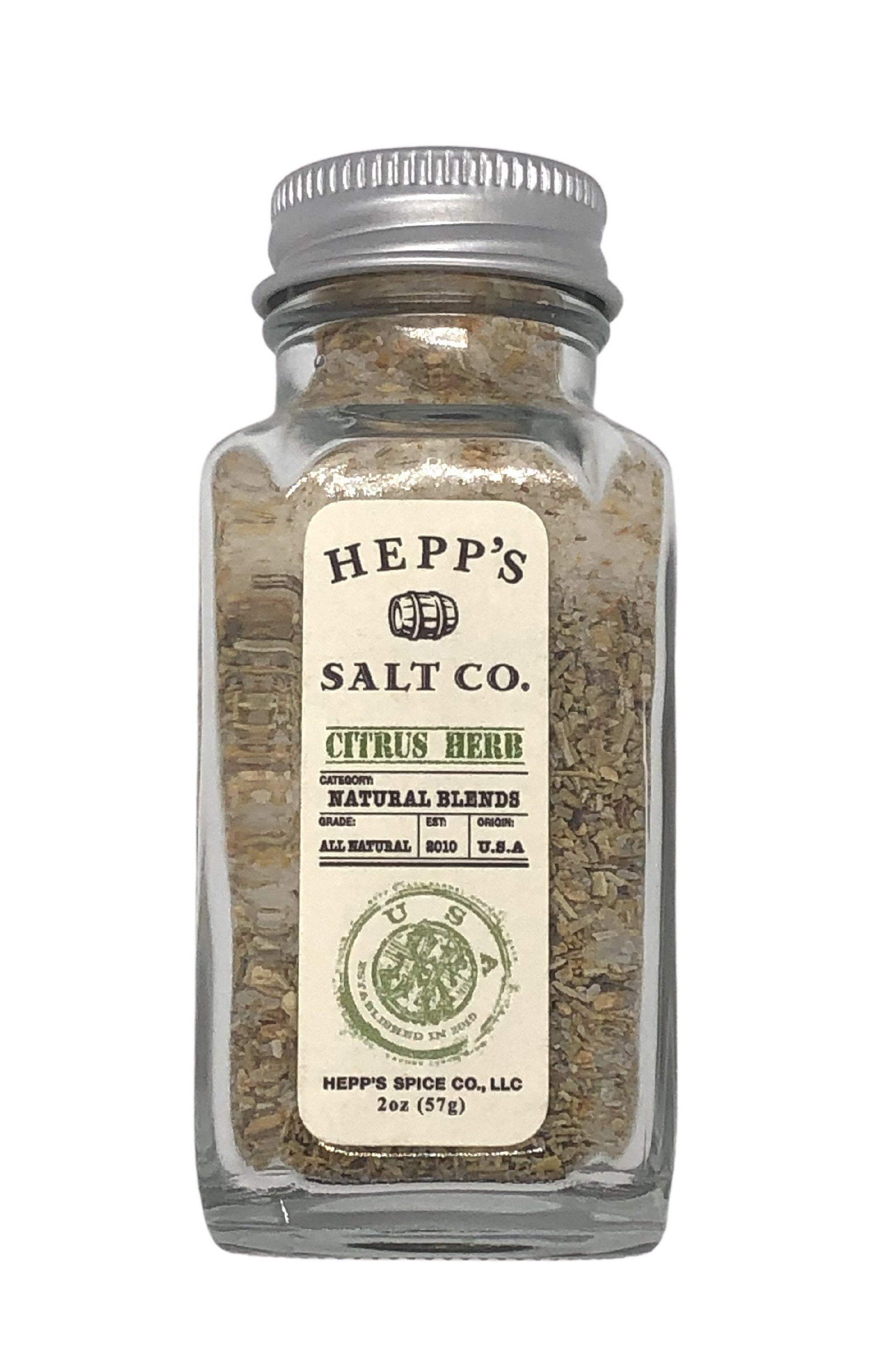 Citrus Herb Sea Salt - HEPPS SALT CO. 