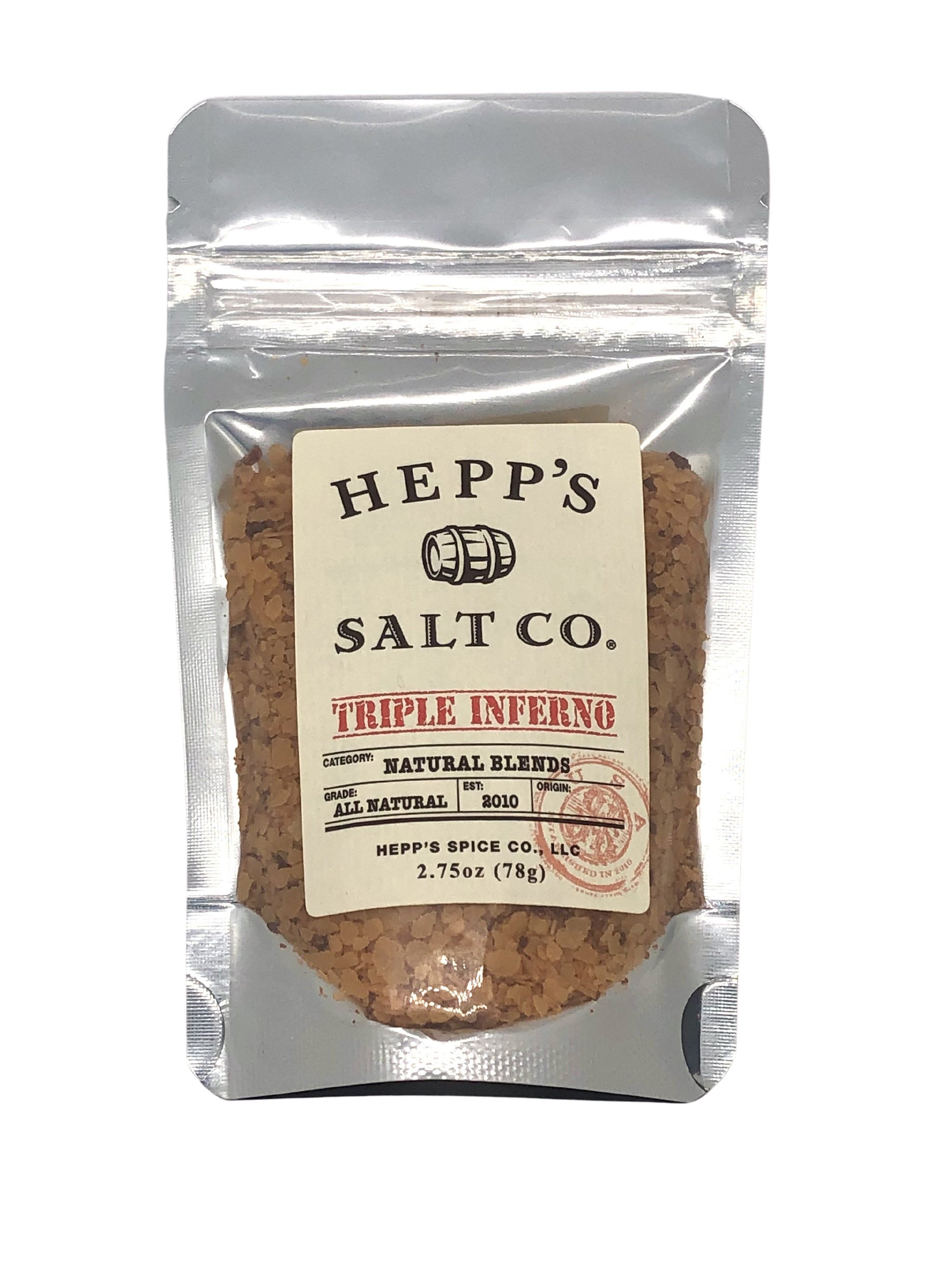 Triple Inferno Sea Salt - HEPPS SALT CO. 