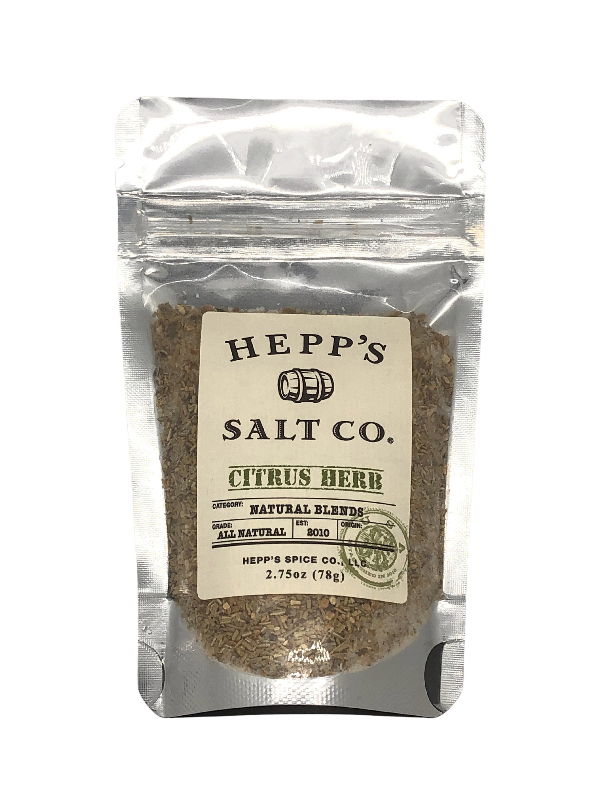 Citrus Herb Sea Salt - HEPPS SALT CO. 